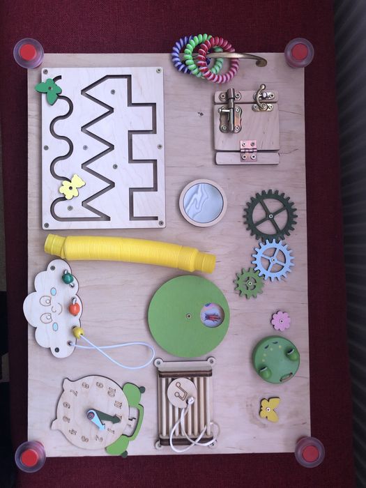 Бізіборд, розвиваюча іграшка, розвиваюча дошка хенд мейд