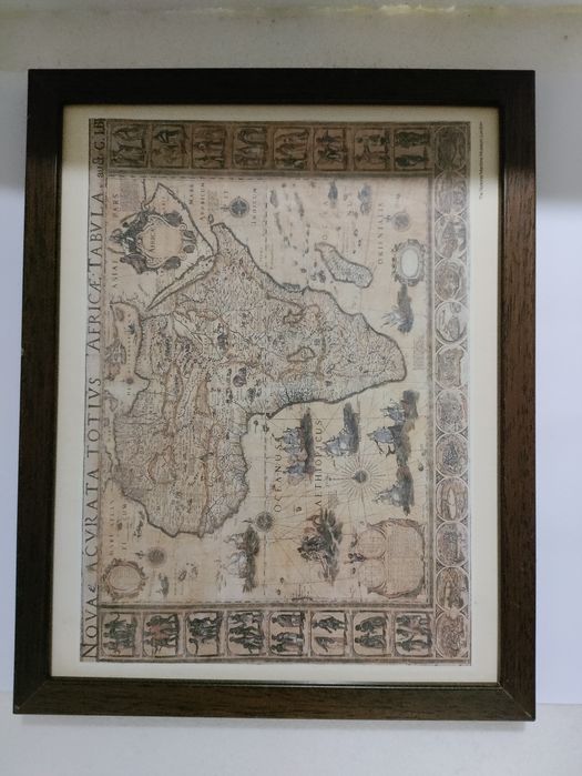 Quadros de mapas