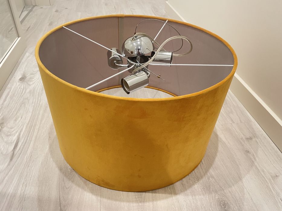 Candeeiro Teto Veludo - Premium