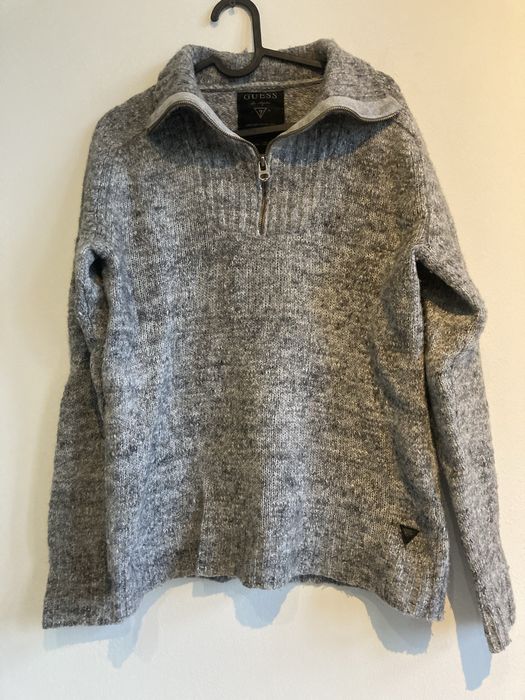 Sweter Guess S M wełna wełniany