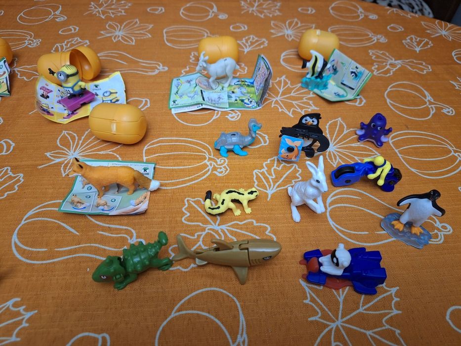 Киндеры Миньоны, Бегемотик, животные и др.