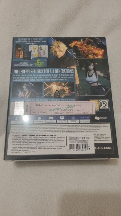 Final Fantasy VII Remake Deluxe Edition PS4