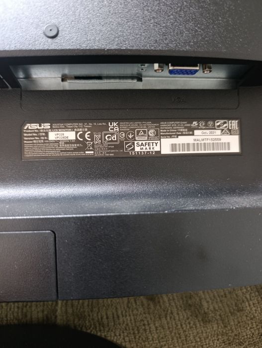 HP elite desk i7 com monitor Asus 22 polegadas