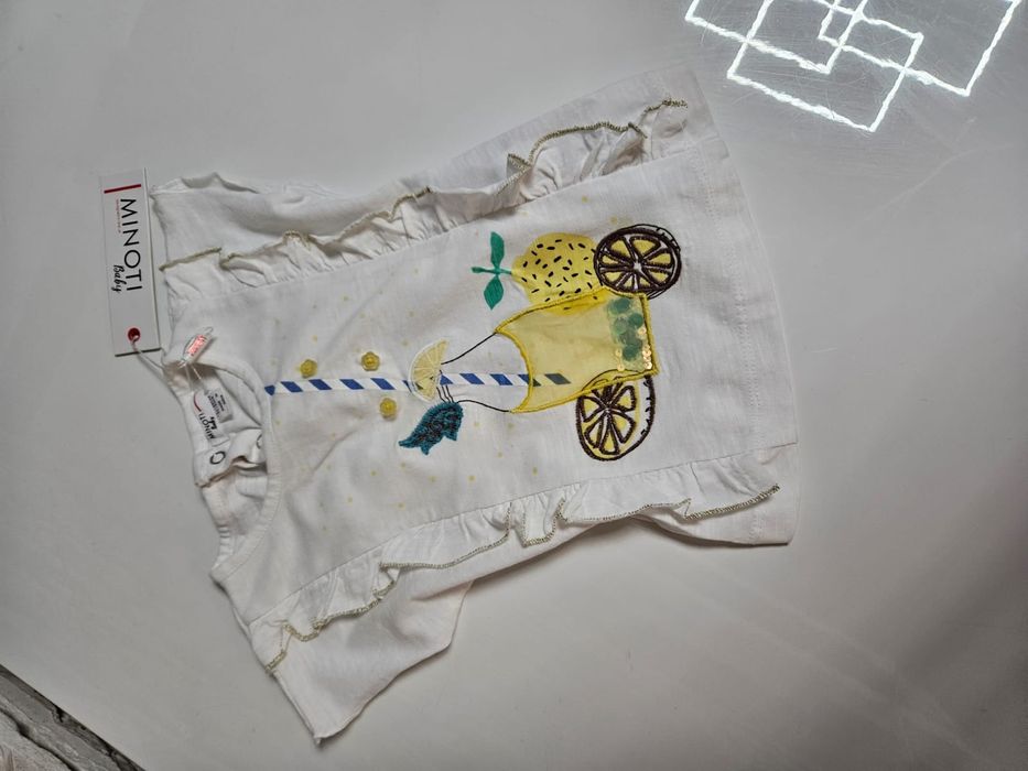 Nowa z metka bluzka dziewczeca Minoti rozm 86