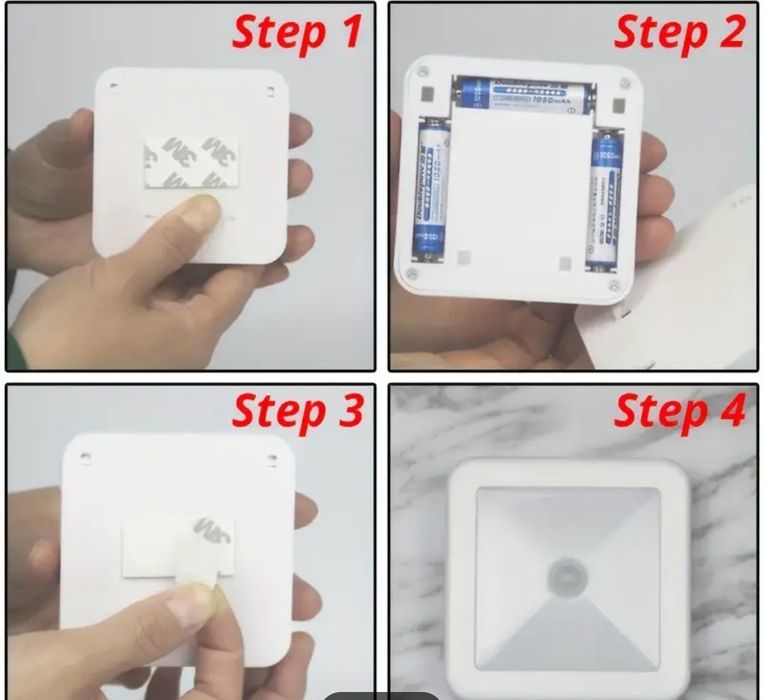 Лампа с датчиком движения