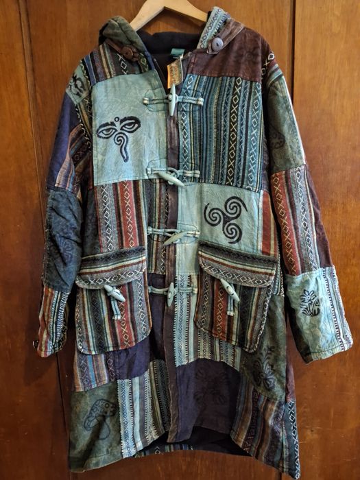 Płaszcz etniczny Etno boho style