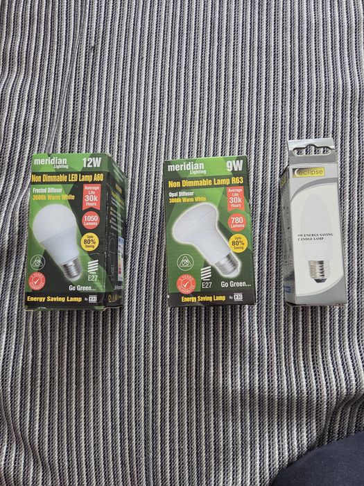 Led лампа 9W 12W E27