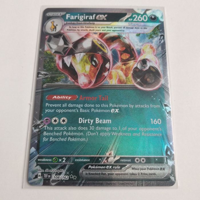 Farigiraf Ex - Temporal Forces - Karty Pokemon