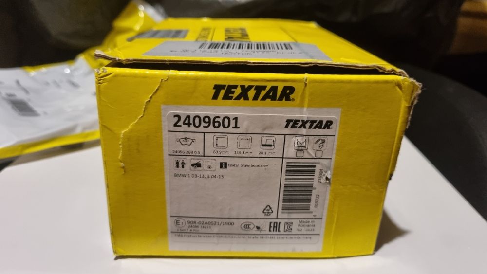 Pastilhas TEXTAR BMW 120d