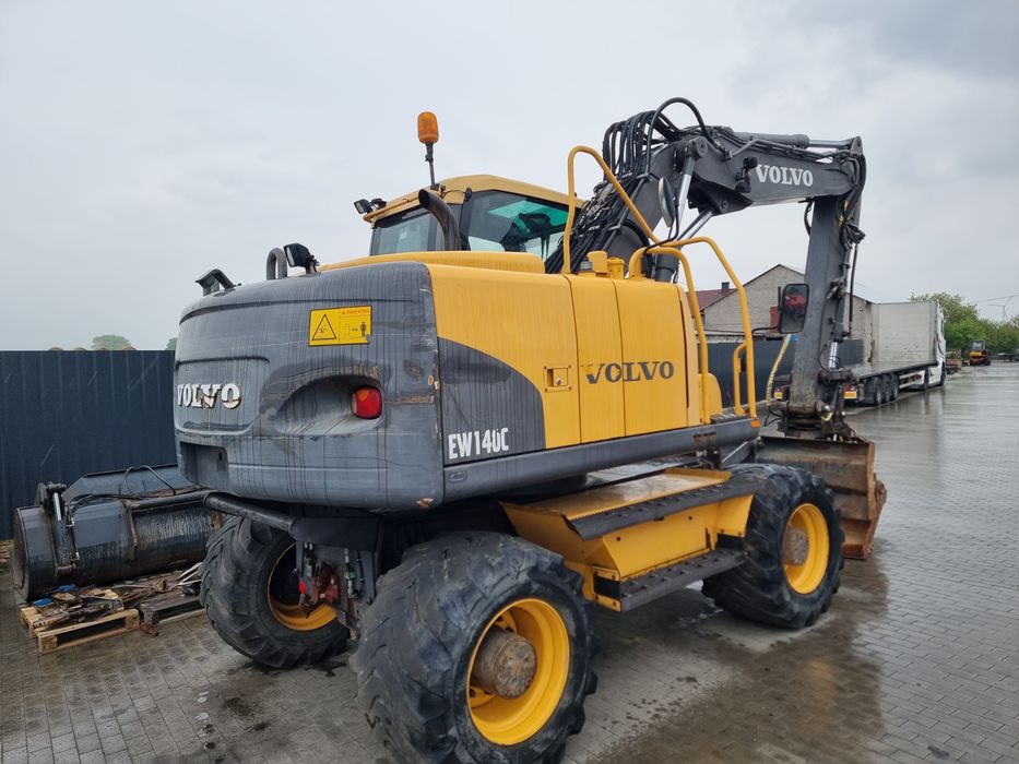 Koparka kołowa VOLVO EW140C-08r*rototil *klima *centralne smarowanie*