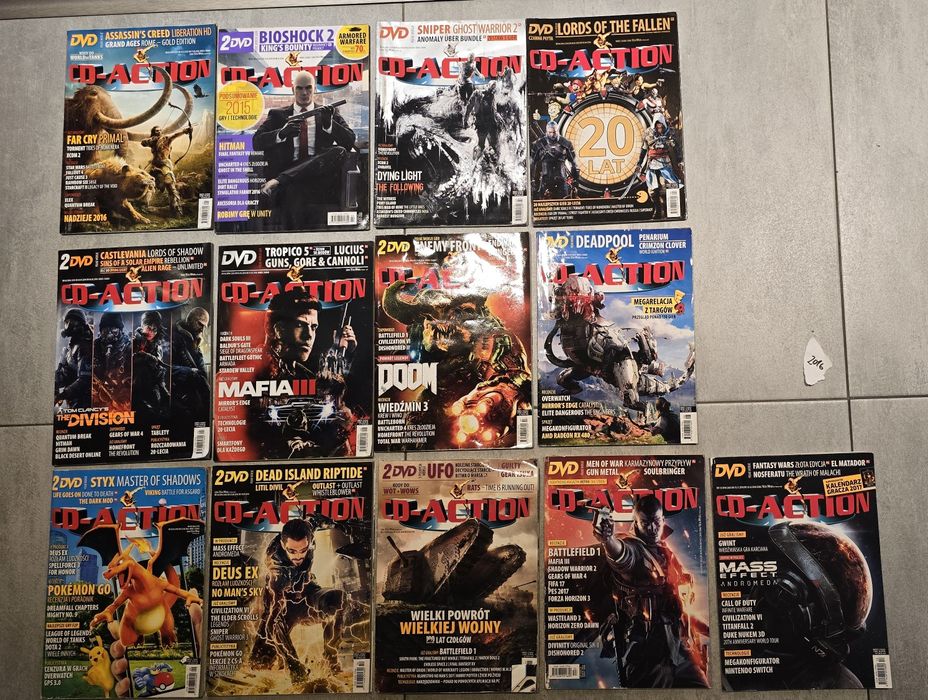 Czasopisma Cd action archiwalne 2016
