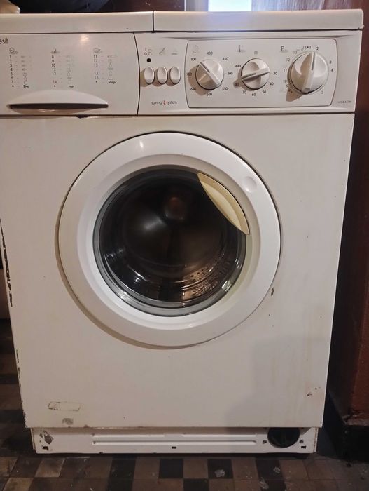 pralka Indesit po wymianie łozysk i grzalki