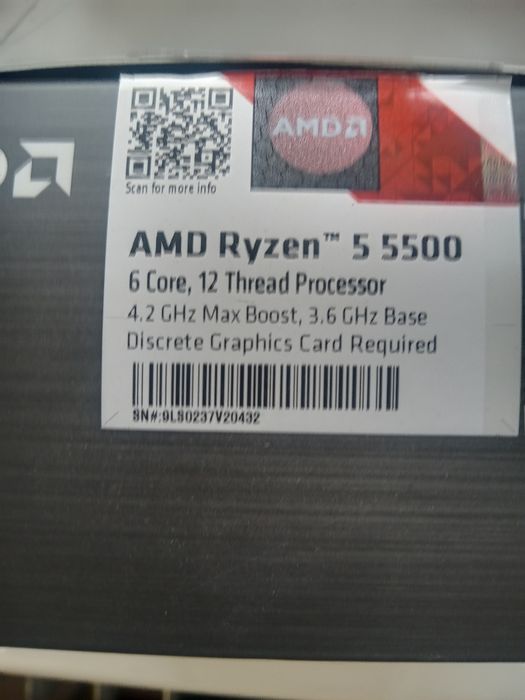 Процесор RYZEN 5500