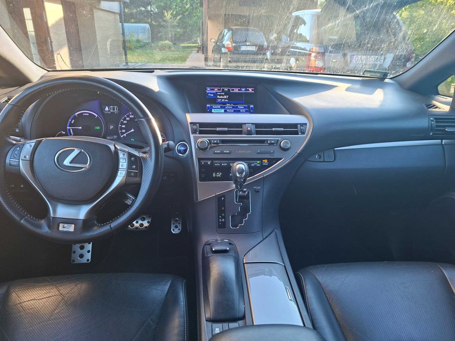 Samochód Lexus RX450h F-sport hybryda