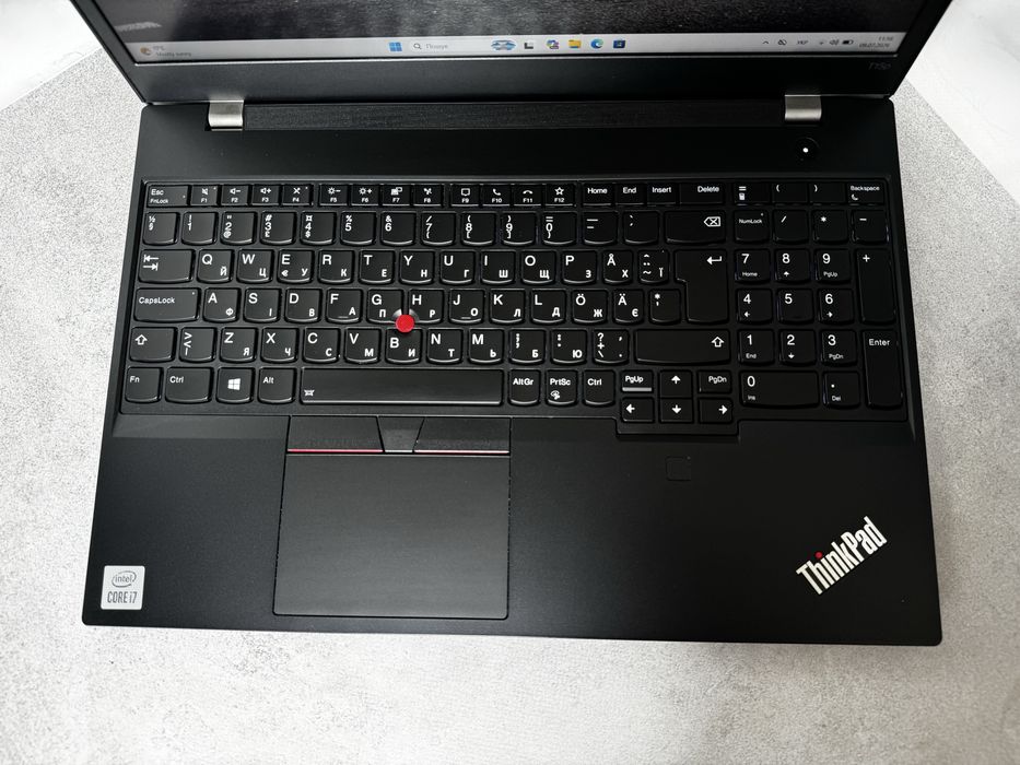 GTX 1050 3GB/32GB / 512GB SSD/ Lenovo ThinkPad T15p /6 ядер/ i7-10750H / 15.6" Full HD IPS