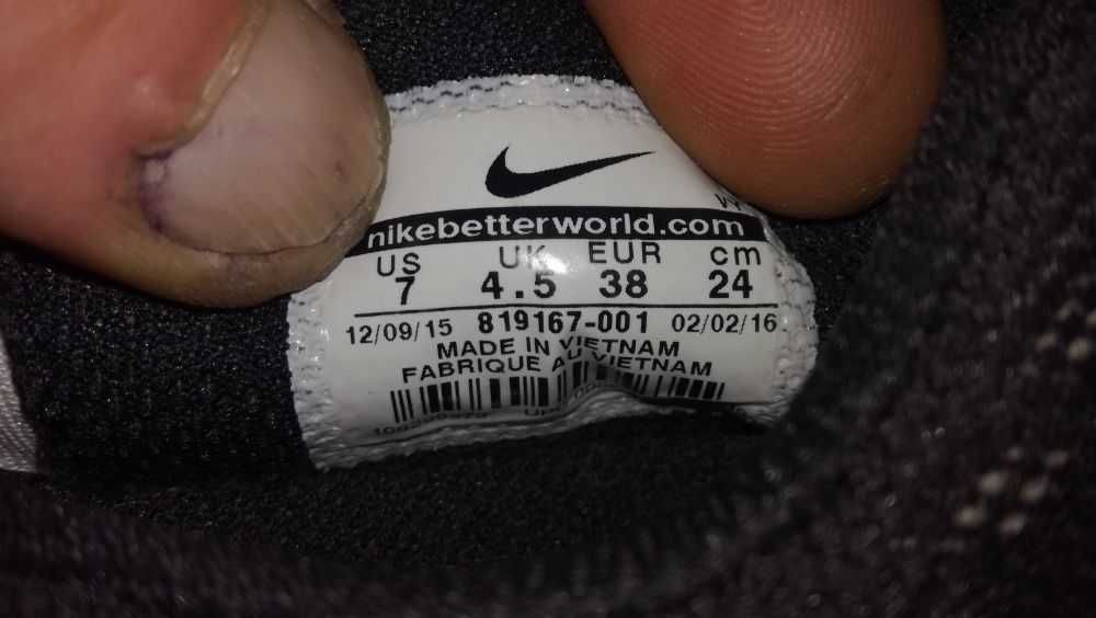 Sneakersy NIKE FS LITE RUN 3 PRINT r.38 stan bardzo dobry