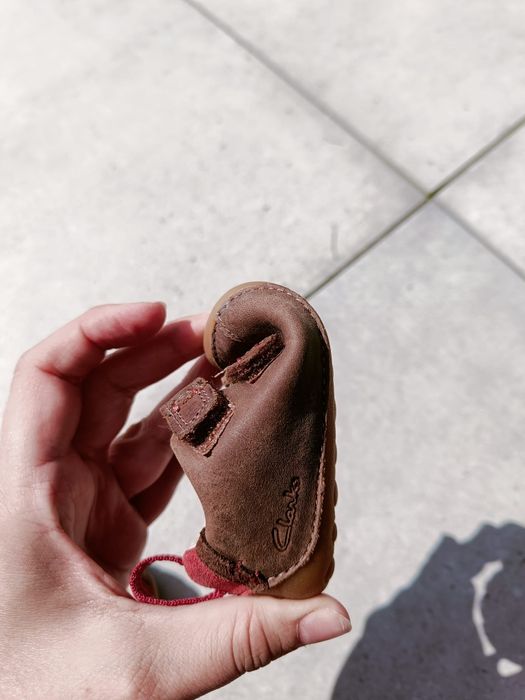 Skórzane Półbuty Clarks rozmiar 17,5