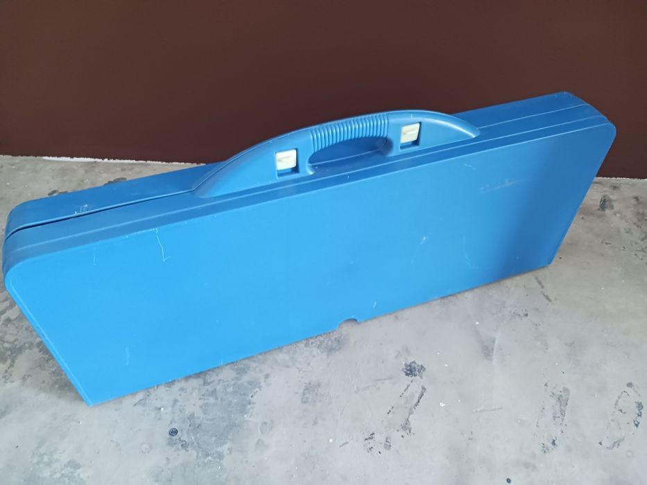 Mesa de campismo dobrável