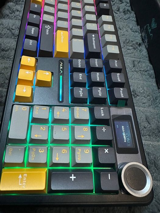 Нова механічна повнорозмірна клавіатура AULA F108PRO Hotswap RGB