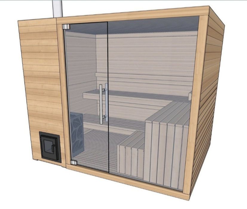Piec tunelowy do sauny – NOWOŚĆ! Polski, pancerny, 18 kW