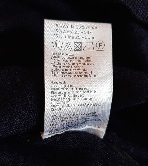 Sweter męski r. M Fynch- Hatton merino/ silk