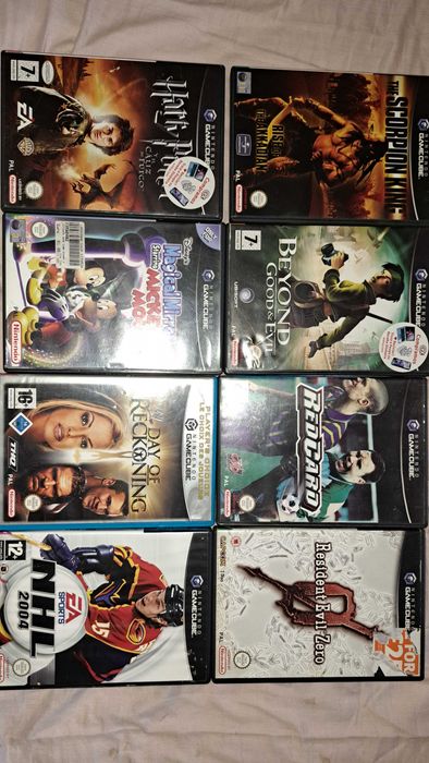 8 jogos gamecube