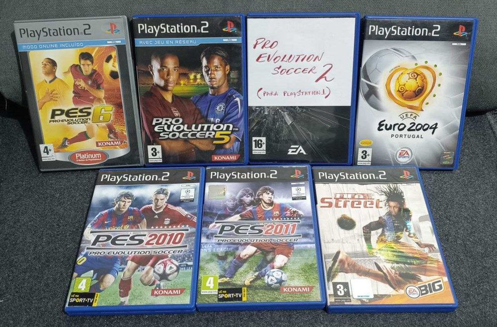 Games Soccer PS2 - JOGOS de FUTEBOL para PS2