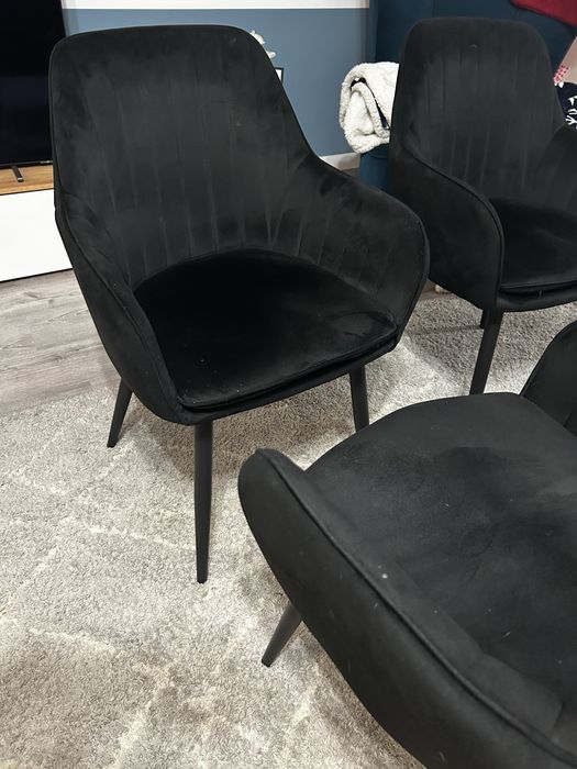 Zestaw 4 szt krzesła do jadalni