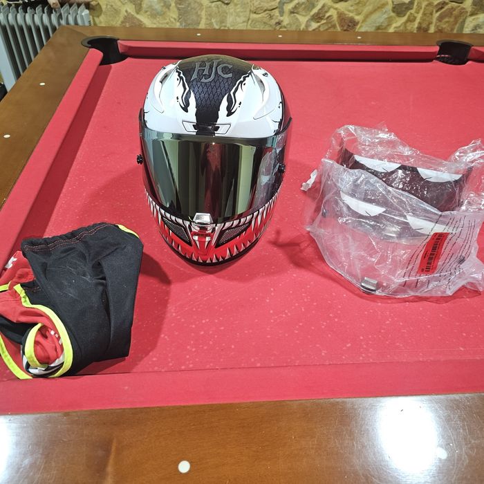 Capacete hjc venom marvel
