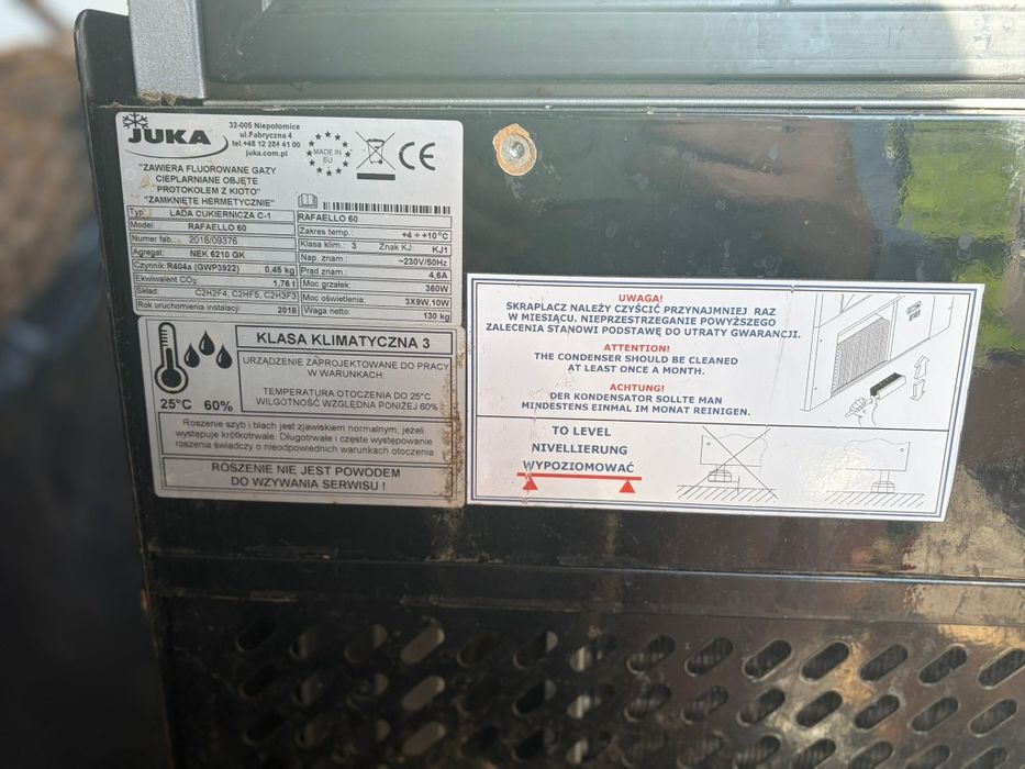 Lada cukiernicza juka Rafaello 60