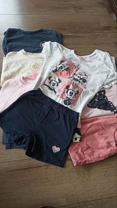 Paczka ubrań 128 dla dziewczynki