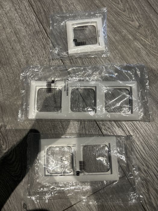 Busch jeager Schuko Ramki 1-2-3