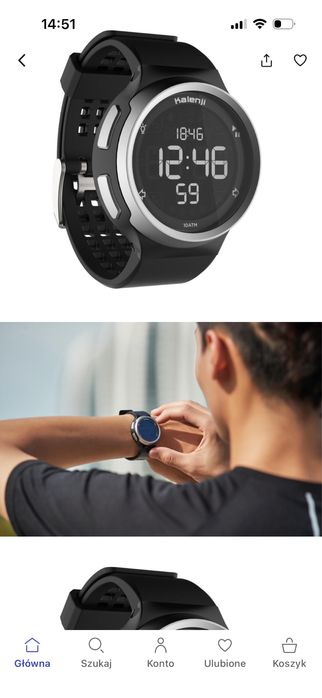 Zegarek Decathlon