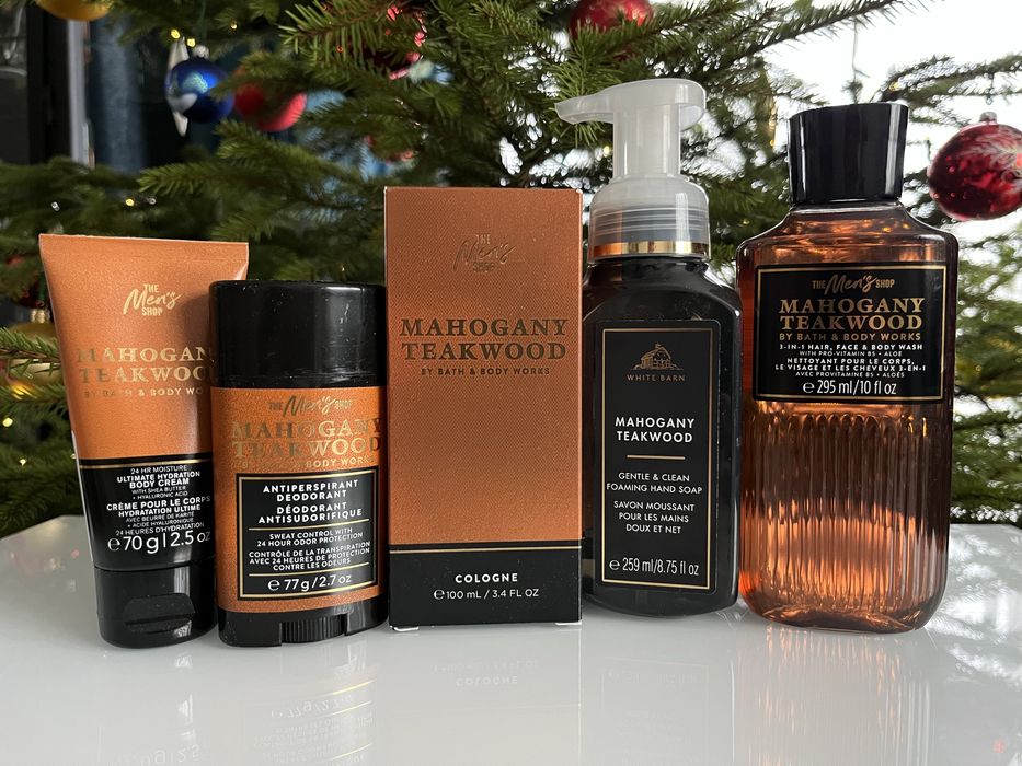Bath and body works, zestaw dla Niego, Mahogany teakwood