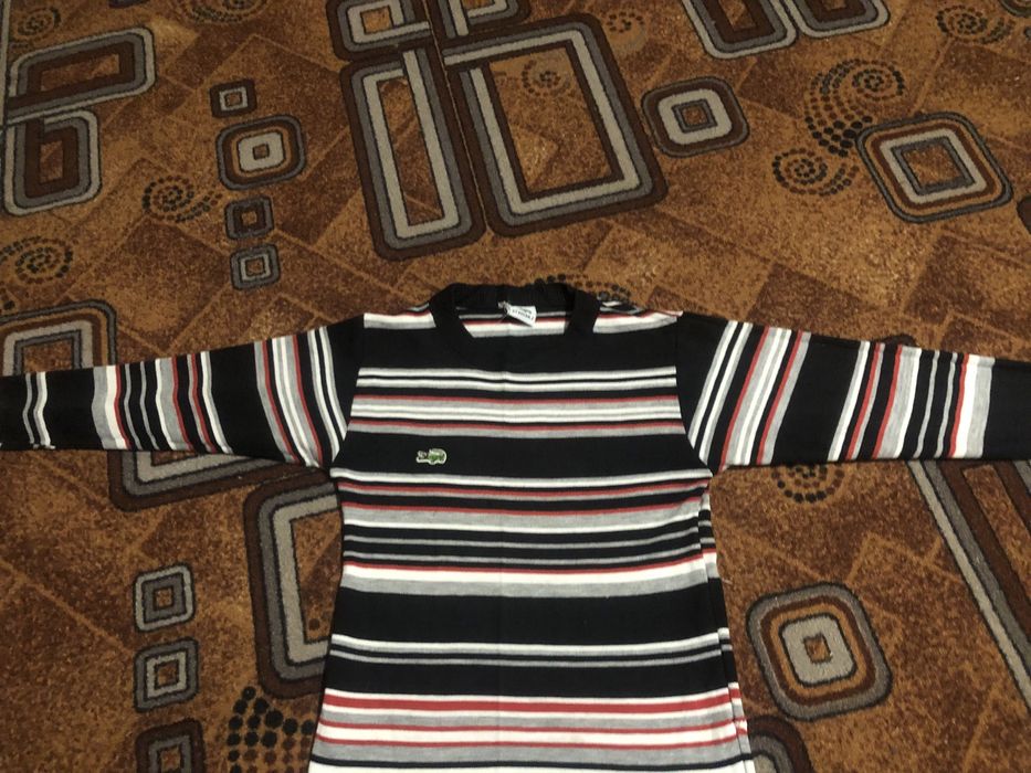 Детская хлопковая кофта Lacoste