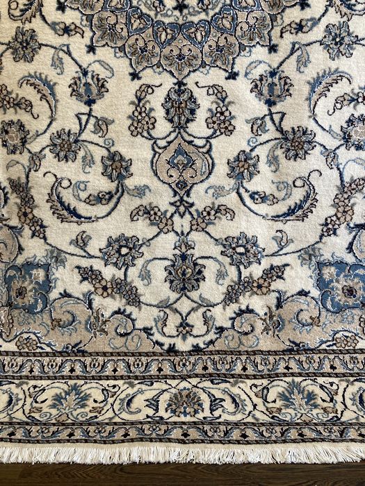 Tapete Persa Nain 12 La com seda 295x196cm - Novo