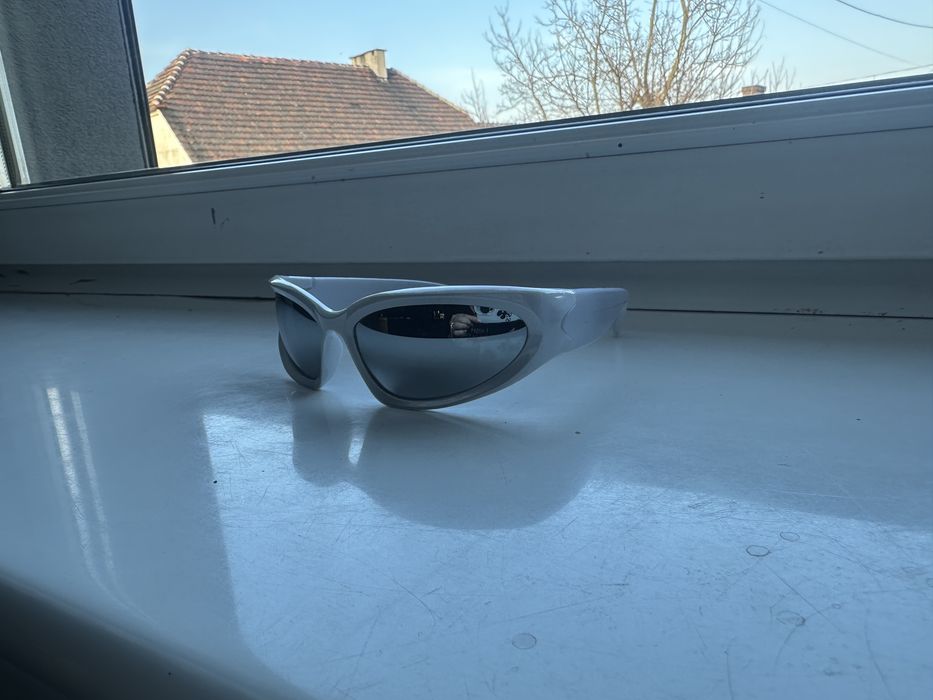 Okulary Y2k lustrzane