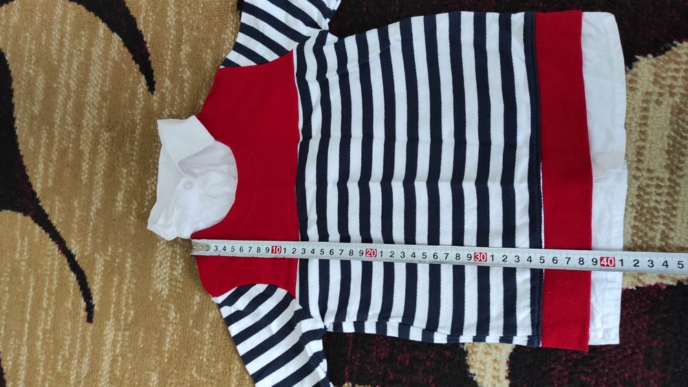 Dziecięcy Elegancki sweterek+ koszula 2w1