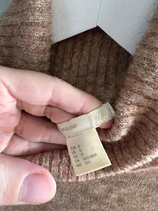 Теплий шерстяний светр h&m, розмір s