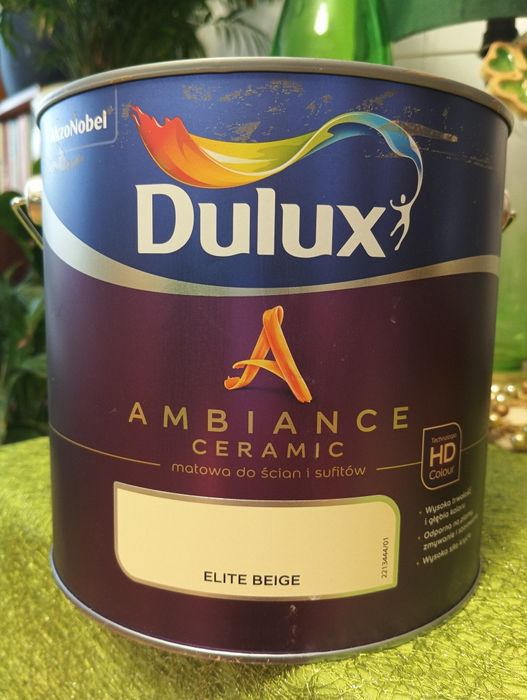 farba Dulux ceramic kolor Elite beige