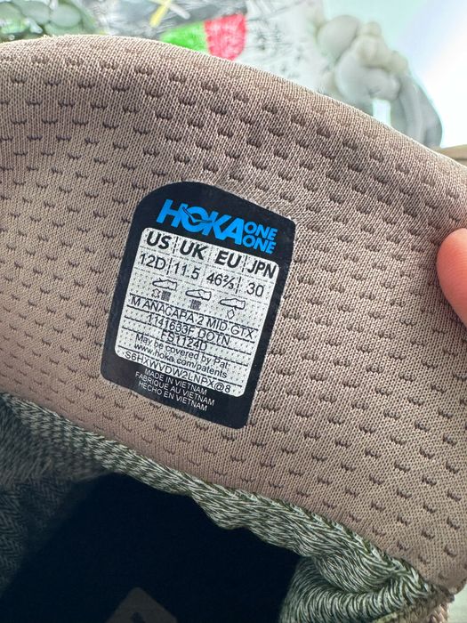 Зимові ботінки Hoka Anacapa 2 Gore Tex 46.5 розмір Е11239