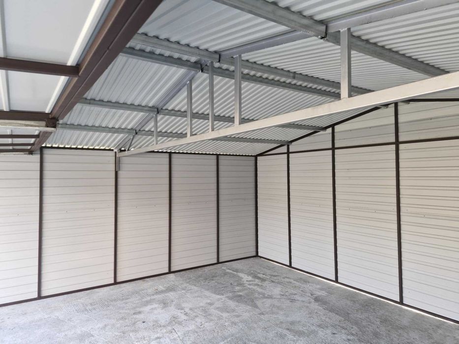 Garaz blaszany garaż blaszak garaże blaszane 6x6 7x5 6x6 7x6 5x7 9x6