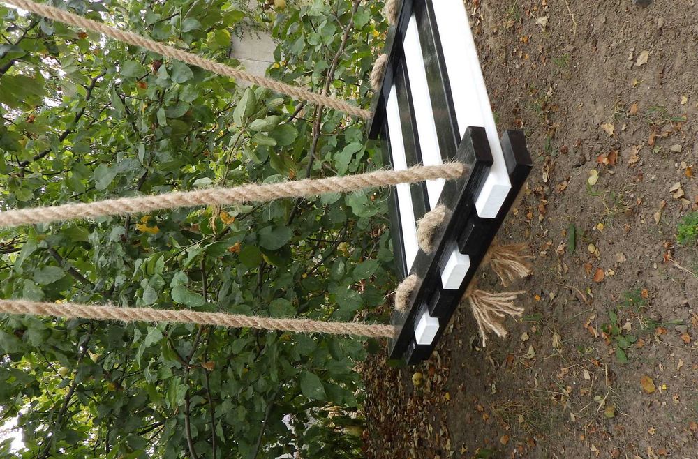 Подвесная детская качеля «Зебра»