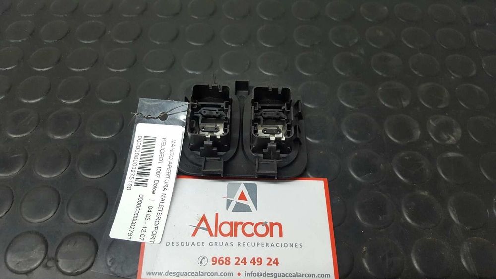 CONTROLE DE ABERTURA DE TRONCO/PORTÃO PEUGEOT 1007 DOLCE