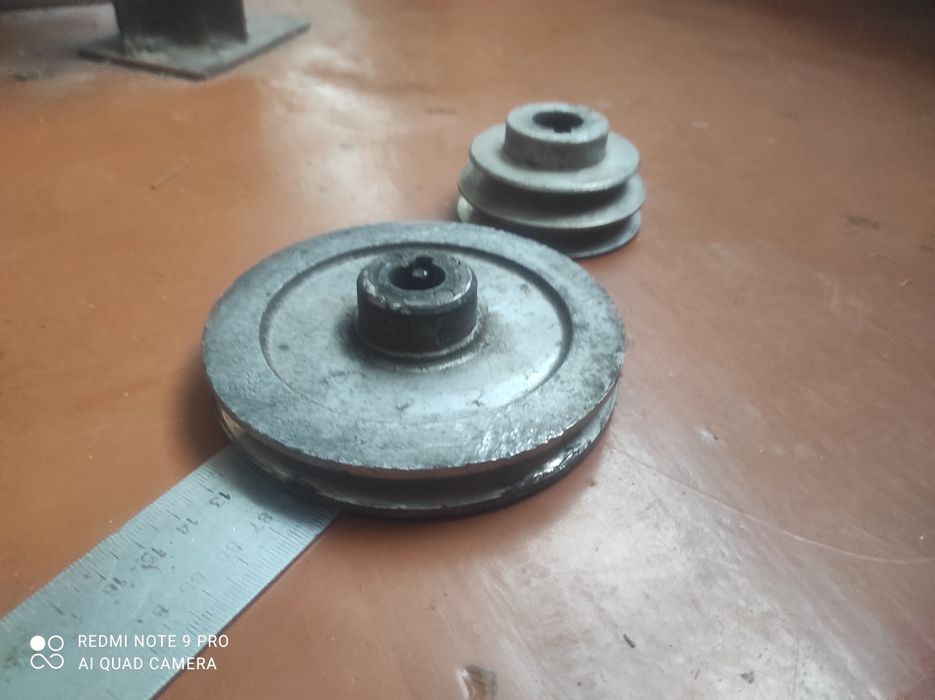 Шківи різні одно та дворучейні