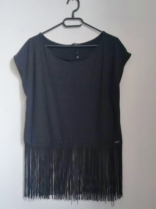 Bluzka z frędzlami Mohito