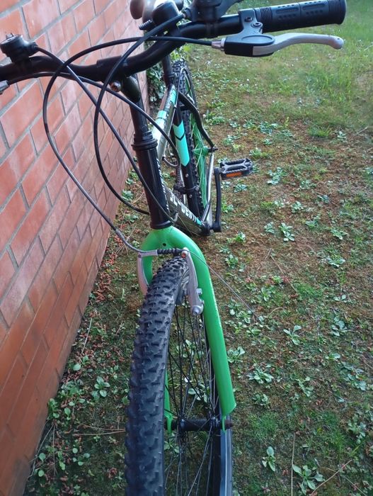 Bicicleta verde Roda 26