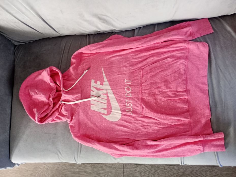Bluza dresowa sportowa damska Nike różowa S/M