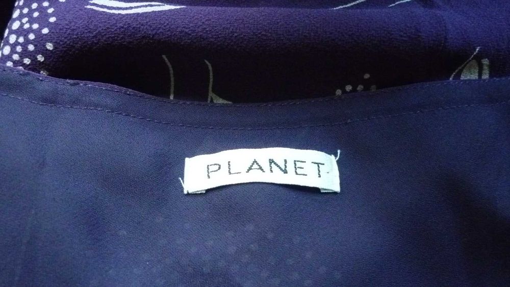Planet- jedwabna letnia sukienka  r; M