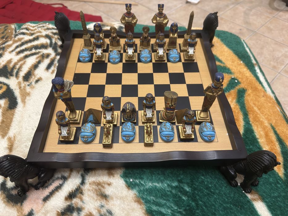 Срочно!Лучший подарок!Авторские Шахматы Египтяне против Римлян